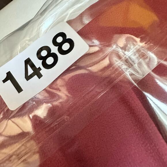 Show Me Your Mumu Dress Womens XS Pink Long Sleeve Ruffle Tier Addy Tie Boho - Picture 15 of 15